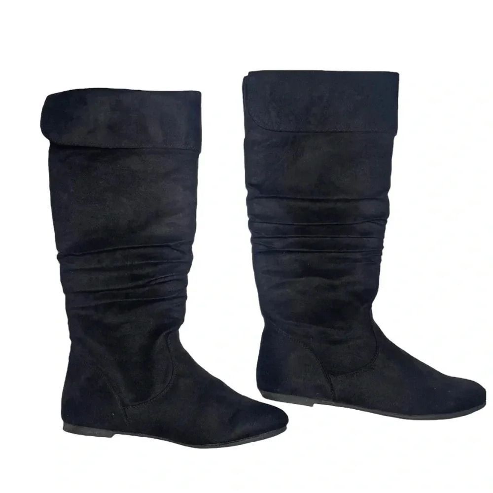 Candies Women's Boot size 8 Kohl's RN 73277, Black